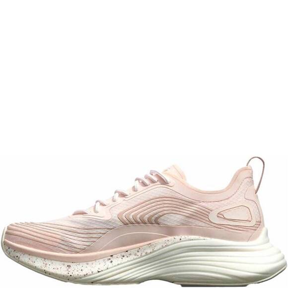 NEW APL women's streamline sneaker in creme rose dust beachwood